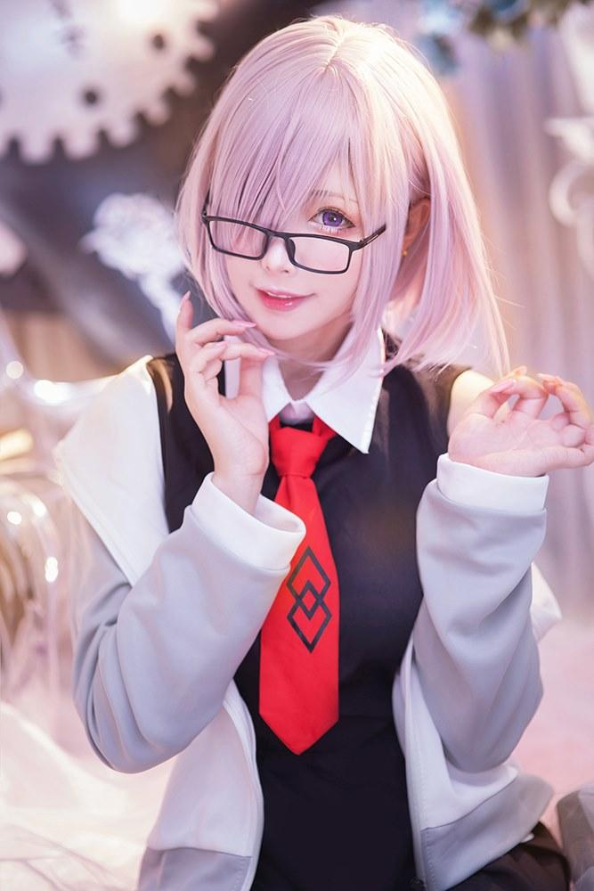 游戲《Fate/Grand Order》瑪修·基列萊特COS圖（CN：Mon夢）插圖6