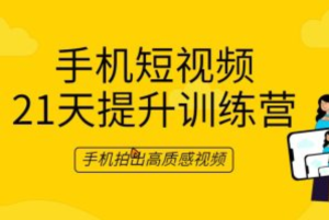 手機攝影技巧-手機攝影21天提升訓練營，手機拍出有意境的照片百度網盤插圖