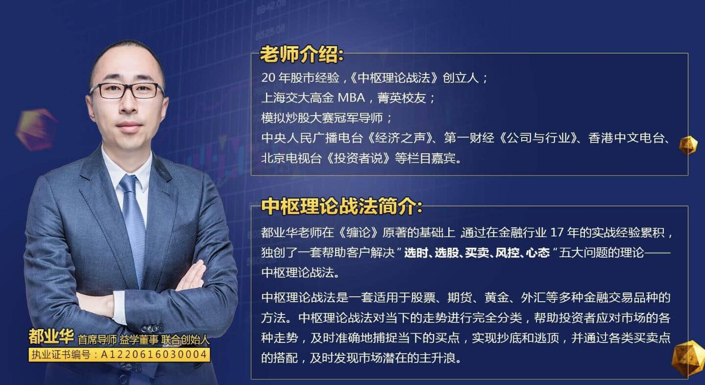 【都業華】都業華財富錦囊《中樞理論戰法》2024年中樞新系統課 視頻+文檔插圖